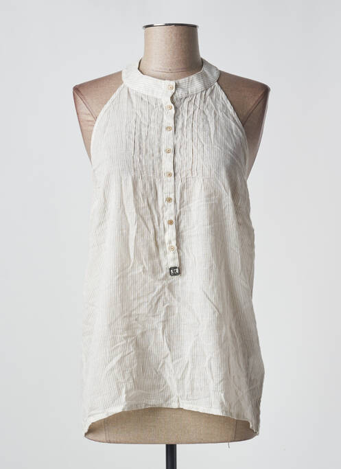 Top bej TEDDY SMITH femeie