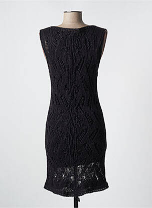 Rochie midi fără mâneci fără mâneci negru SALSA femeie