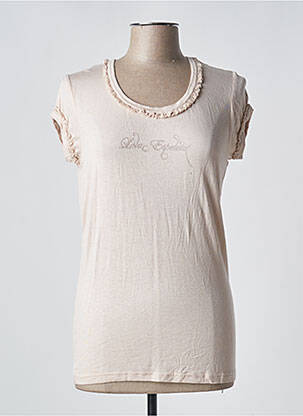 Tricou bej LOLA ESPELETA femeie