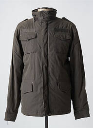 Parka mâneci lungi fără glugă verde RWD homme