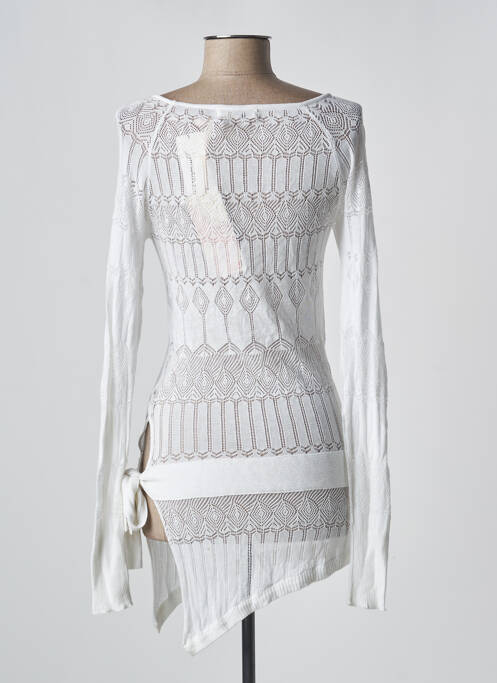 Tunică mâneci lungi alb 2 TWO femeie