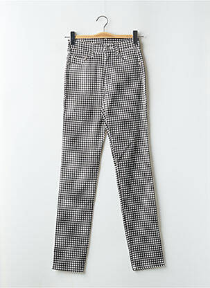 Pantalon slim talie înaltă talie înaltă negru CIMARRON femeie