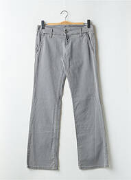 Pantalon chino talie joasă talie joasă gri CIMARRON femme