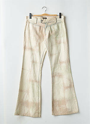 Blugi cu croială evazată bej ENERGIE femeie