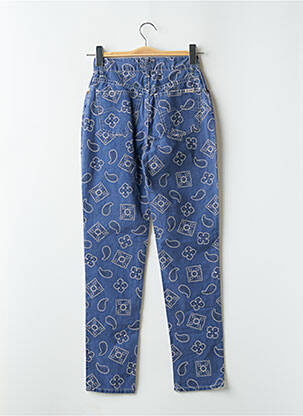 Pantalon drept talie înaltă talie înaltă albastru LADY SPENCER' S femeie