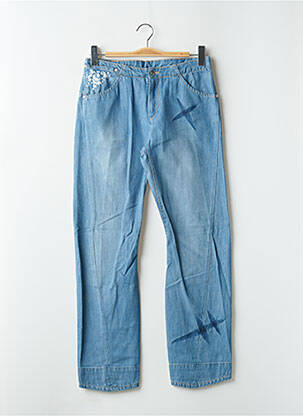 Blugi cu croială dreaptă albastru LEVIS femeie