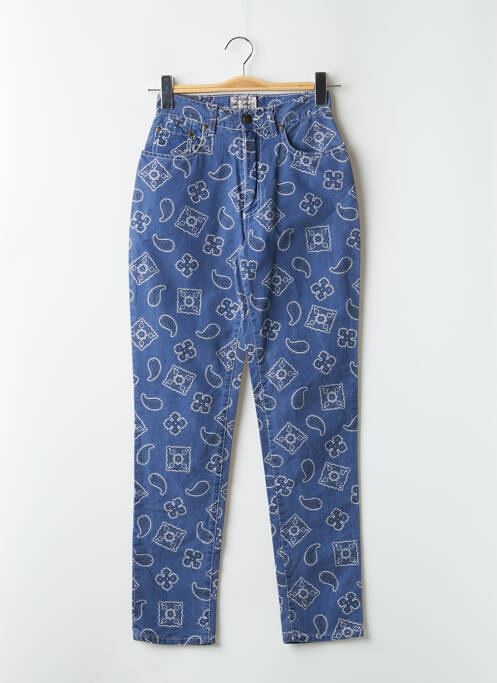 Pantalon drept albastru LADY SPENCER' S femeie