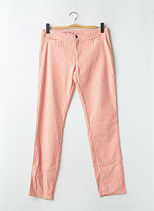 Pantalon slim talie joasă talie joasă portocalie LOLITA femeie