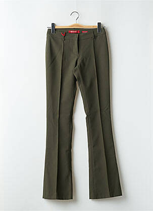 Pantalon evazat verde MISS SIXTY femeie