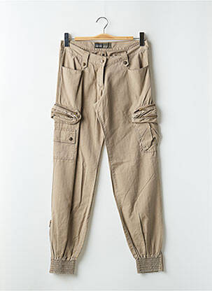 Pantalon cargo buzunare talie joasă bej REDWOOD femeie