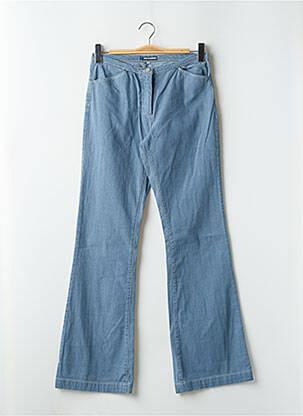 Pantalon evazat albastru SCHOOL RAG femeie