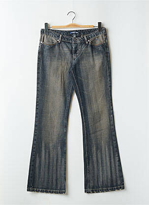 Blugi bootcut albastru SCHOOL RAG femeie