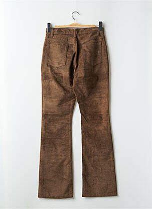 Pantalon evazat elasticitate talie joasă maro TEDDY SMITH femeie