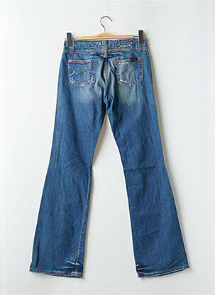 Blugi bootcut buzunare talie joasă albastru TEDDY SMITH femeie