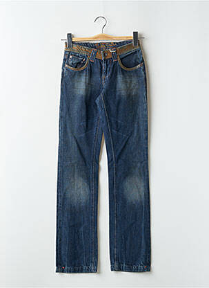 Blugi cu croială slim albastru TEDDY SMITH femeie