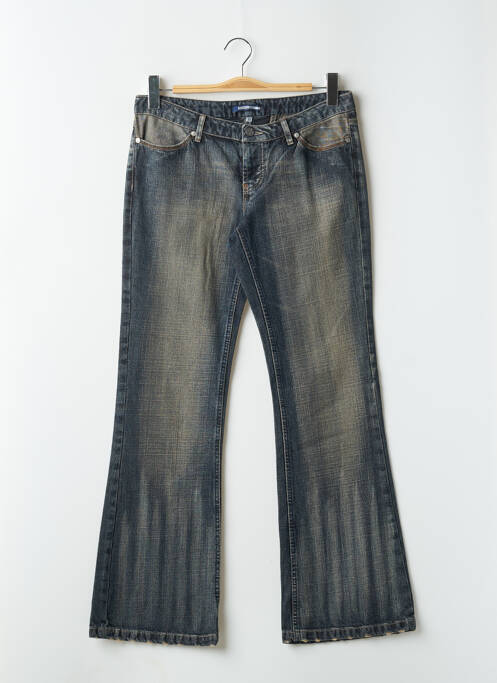 Blugi bootcut albastru SCHOOL RAG femeie