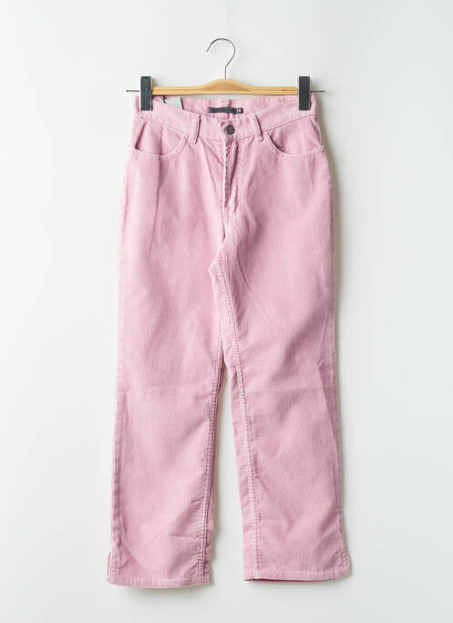 Pantalon 7/8 roz SCHOOL RAG femeie