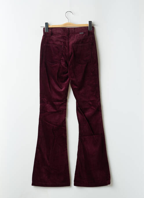 Pantalon evazat violet TEDDY SMITH femeie