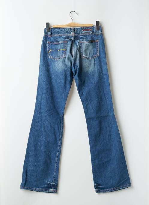 Blugi bootcut albastru TEDDY SMITH femeie