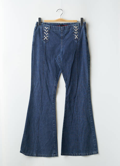 Blugi bootcut albastru TEDDY SMITH femeie