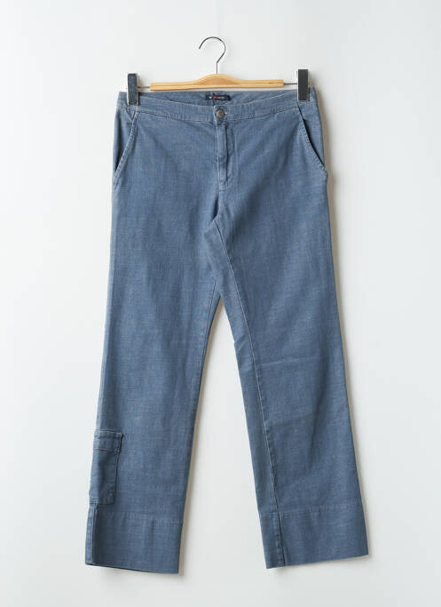 Blugi cu croială dreaptă albastru TEDDY SMITH femeie