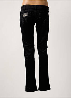 Pantalon evazat elasticitate talie joasă negru LOIS femeie