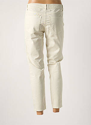 Pantalon 7/8 elasticitate talie joasă bej SET femeie