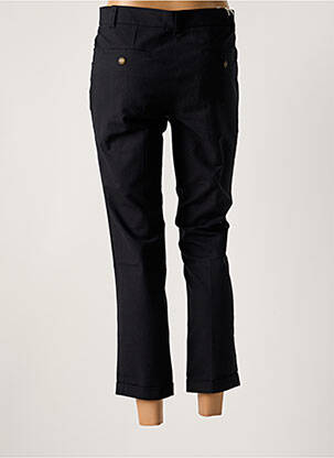 Pantalon 7/8 talie cu cleme talie joasă negru MY PANTS femeie