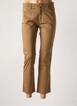 Pantalon 7/8 maro ONE STEP femeie