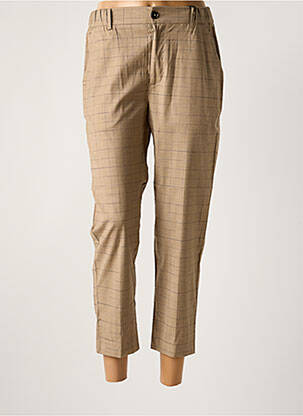 Pantalon 7/8 elasticitate mărime normală bej TRUE NYC femeie