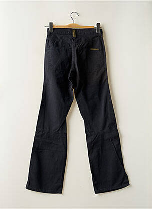 Pantalon drept țesătură poplin talie joasă negru FREEMAN T.PORTER femeie