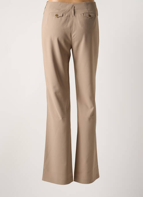 Pantalon drept bej LOLA femeie