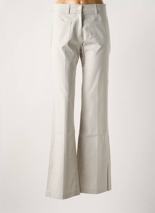 Pantalon larg gri LOLA femeie