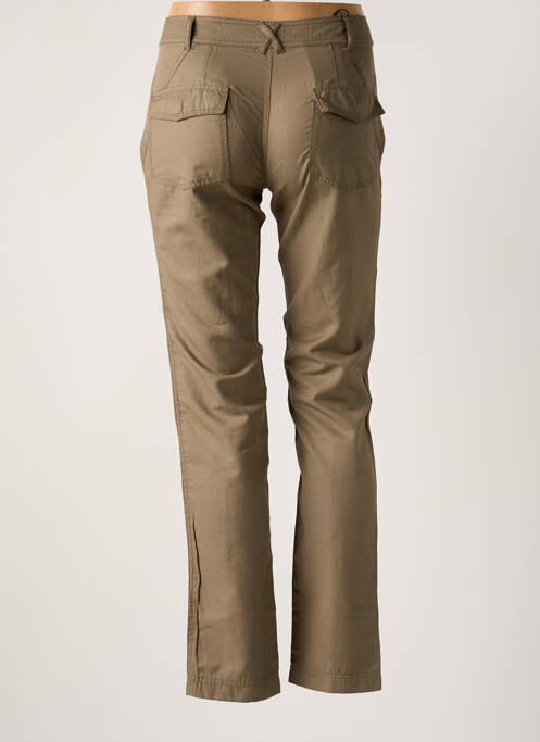 Pantalon drept verde R867 femeie