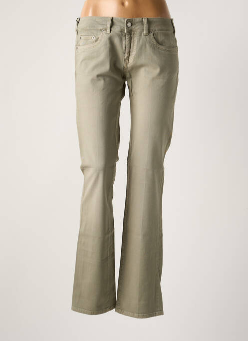 Blugi cu croială evazată verde NOTIFY femeie