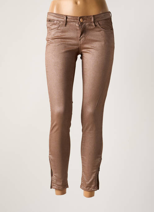 Pantalon slim roz REIKO femeie