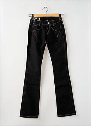 Blugi bootcut buzunare talie joasă negru MARITHE & FRANCOIS GIRBAUD femeie