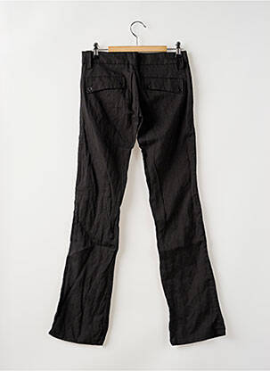 Pantalon drept țesătură crep talie joasă gri FREEMAN T.PORTER femeie