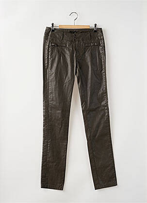 Pantalon slim talie joasă talie joasă verde IKKS femeie