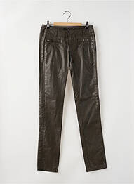 Pantalon slim talie joasă talie joasă verde IKKS femeie
