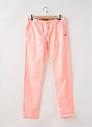 Pantalon chino talie joasă talie joasă roz MAISON SCOTCH femeie