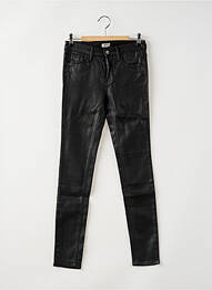 Pantalon slim talie joasă talie joasă negru REIKO femeie
