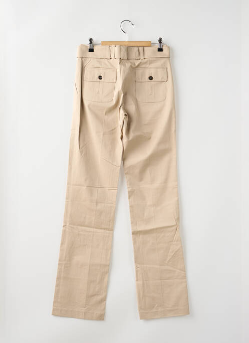 Pantalon drept bej LOLA femeie