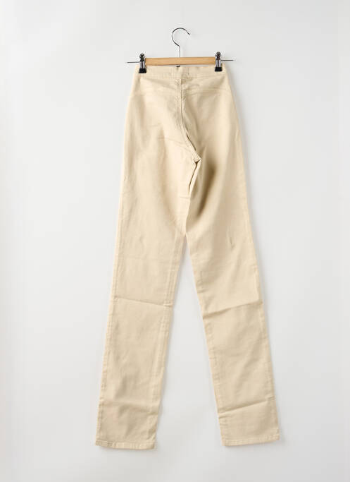 Pantalon slim bej CASAGRANDE femeie