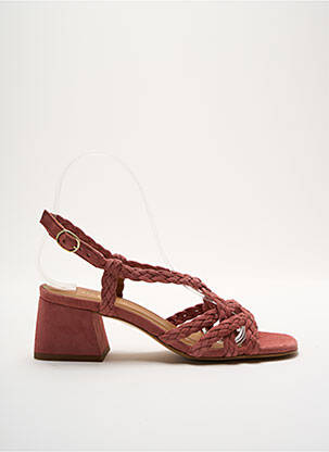 Sandale/Pantofi decupați roz RIVECOUR femeie