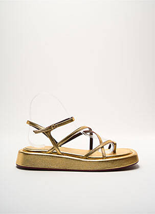 Șlapi auriu AVRIL GAU femeie