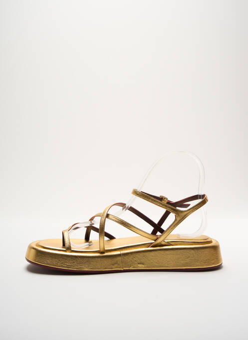 Șlapi auriu AVRIL GAU femeie