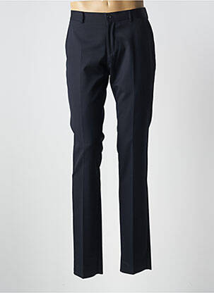 Pantalon drept țesătură poplin mărime normală albastru CHROM MEN bărbat
