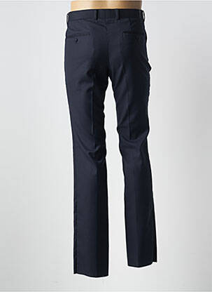 Pantalon drept țesătură poplin mărime normală albastru CHROM MEN bărbat