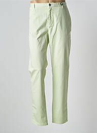 Pantalon chino țesătură poplin mărime normală verde deschis HERO SEVEN homme
